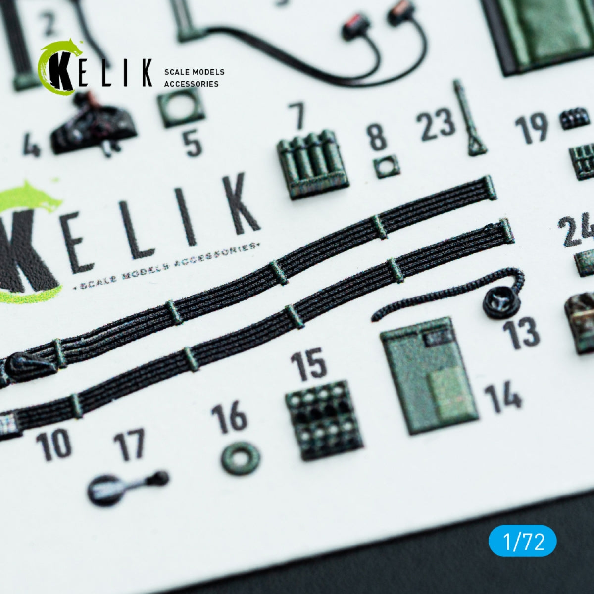 Kelik K72208 Mosquito PR.XVI - interior 3D decals for Airfix kit 1/72