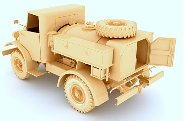 Mirror Models 35166 CMP Ford F15 Water truck, Cab 11, 4x2 drive 1/35 – zdjęcie 4