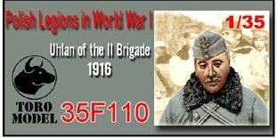 ToRo Model 35F110 Legiony Polskie - Ułan II Brygady 1916 / Polish Legions in World war I - Uhlan of the II Brigade 1916 1/35 – zdjęcie 2