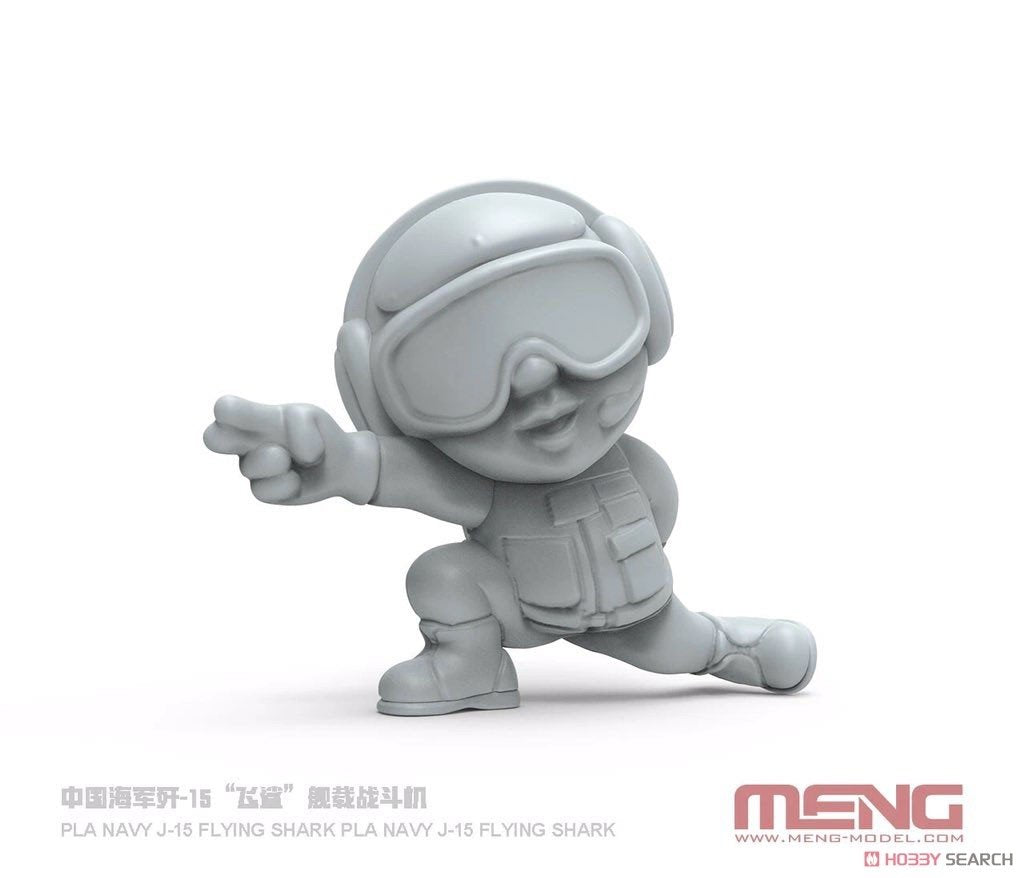 Meng Model mPLANE-008 Carrier-Based Fighter Pla Navy J-15 Flying Shark – zdjęcie 3