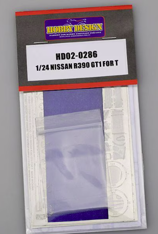 Hobby Design HD02-0286 Nissan R390 GT1 Detail-Up Set (for Tamiya) 1/24 – image 2