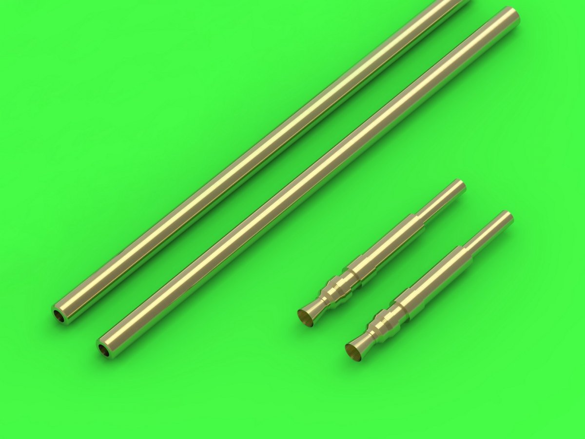Master AM-72-133 Fw 190 A6 armament set (MG 17 tips, MG 151 barrels) and pitot tube (for Eduard models) (1/72) – image 2