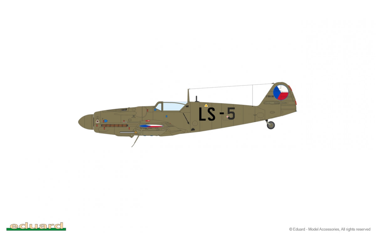 Eduard 7472 Avia S-199 ERLA canopy Weekend edition 1/72 – zdjęcie 11