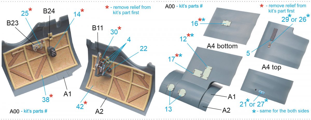 Quinta Studio QD48193 Albatros D.V 3D-Printed &amp;amp; coloured Interior on decal paper (Eduard) 1/48 – zdjęcie 12