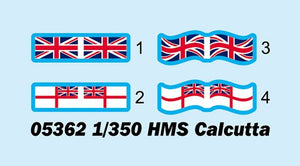 Trumpeter 05362 HMS Calcutta 1/350 – image 8