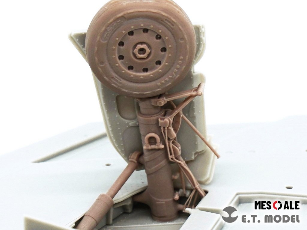 E.T. Model P48-001 Landing Gears Set for US NAVY F-4B Phantom II ( 3D Printed ) 1/48 – zdjęcie 2