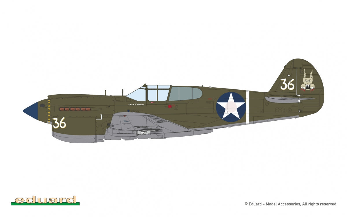 Eduard 11185 Pacific Star P-40E Warhawk - The Limited Edition 1/48 – image 8