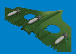 Eduard 6481083 P-40 100lb M30 US bombs PRINT EDUARD 1/48 – zdjęcie 2