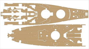 Pontos 37026FN USS BB-63 Missouri 1945 Advanced Detail Up Set (Teak tone stained wooden deck) 1/350 – image 15
