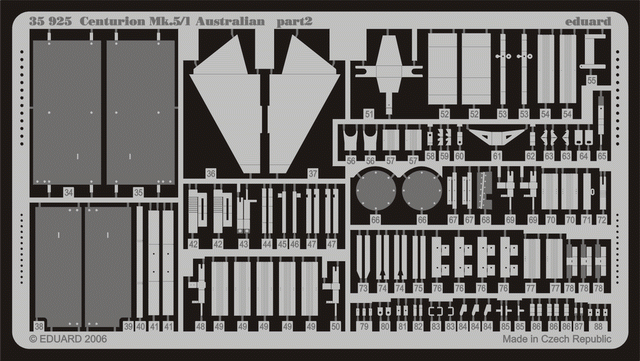 Eduard 35925 Centurion Mk.5/1 Australian 1/35 (AFV CLUB)