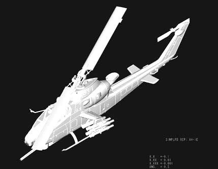 Hobby Boss 87224 AH-1F Cobra Attack Helicopter 1/72 – zdjęcie 4