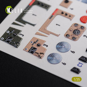 KELIK K35028 HMMWV M1097 3D Decal for ICM kit 1/35 – zdjęcie 5