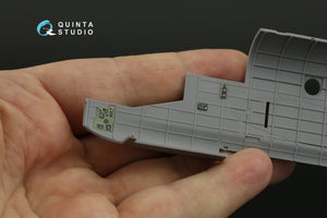 Quinta Studio QDS-48379 Bristol Beaufort Mk.I 3D-Printed &amp;amp; colored Interior on decal paper (ICM) (Small version) 1/48 – image 8