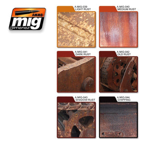 AMMO of Mig Jimenez 7106 RUST EFFECTS COLORS – image 2