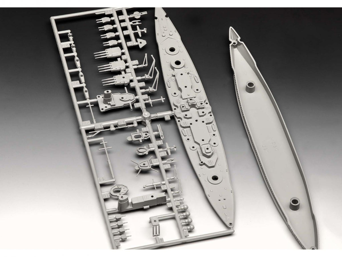 Revell 65181 Battleship Gneisenau - Model Set 1/1200 – zdjęcie 6