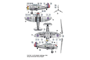 Dora Wings 48012 Seversky P-35 1/48 – zdjęcie 7