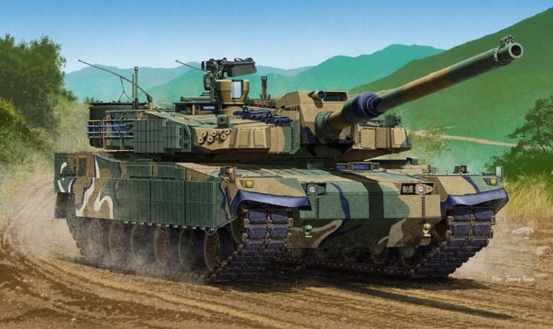 Voyager Model PE35920 Modern R.O.K.Army K2 Black Panther MBT basic for ACADEMY 1/35 – zdjęcie 2