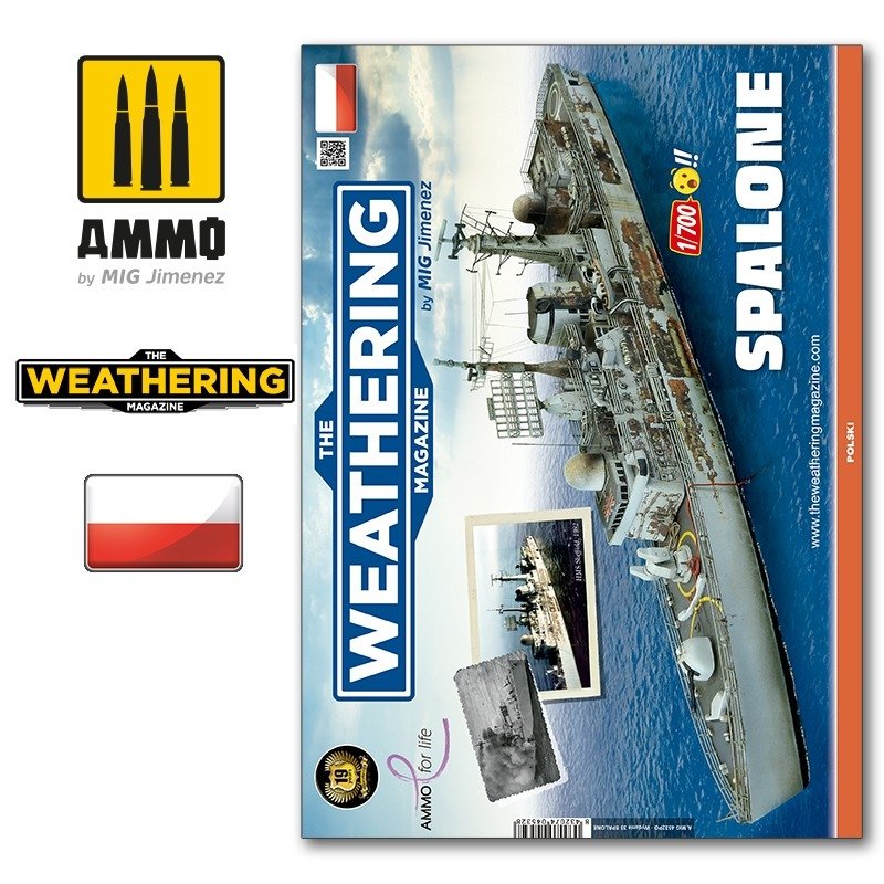 Ammo of Mig 4532-PO The Weathering Magazine Issue 33. BURNT (Polish)