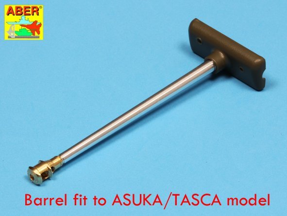 Aber 35L-137 U.S 76 mm M1A2 barrel with muzzle brake for Sherman M4 &amp;amp; M-18 Hellcat 1/35 – immagine 10