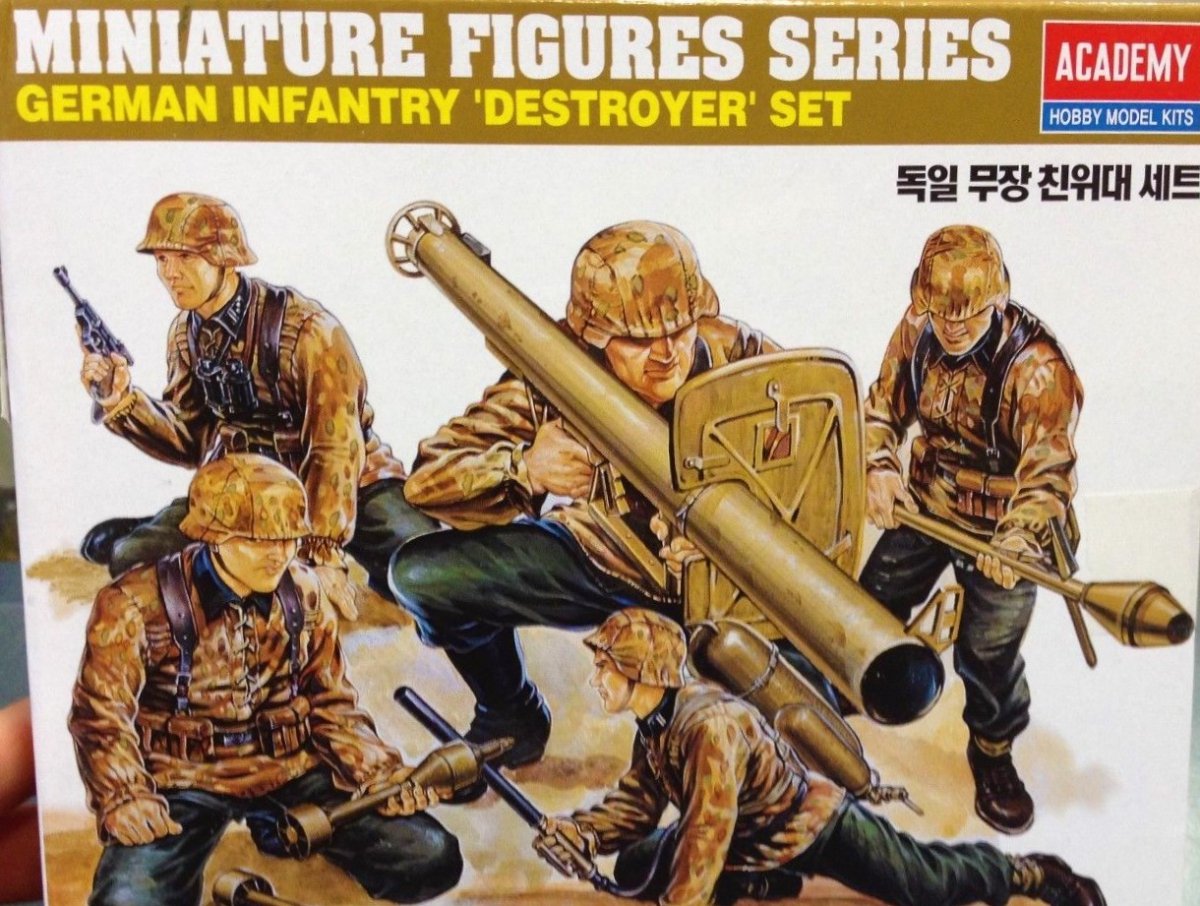 Academy 13252 Oddział Piechoty Niemieckiej 1/35