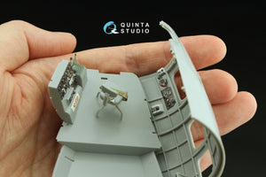 Quinta Studio QD32236 Boeing B-17E/F Navigator, bombardier, waist and tail gunners compartments. 3D-Printed coloured Interior (HK models) 1/32 – zdjęcie 9