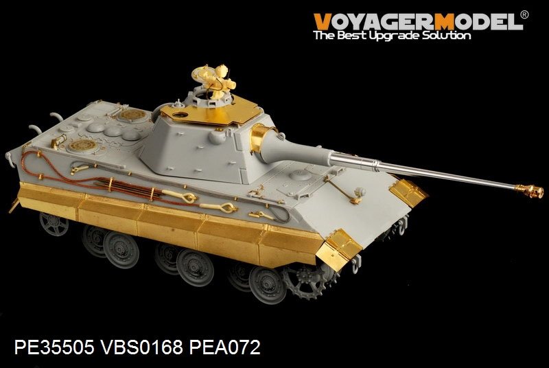 Voyager Model PE35505 WWII German E-50 Tank for TRUMPETER 01536 1/35 – zdjęcie 8