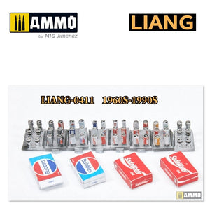 Liang 0412 3D-Print Model Soda Cans + Cardboard Boxes 2000s-2020s 1/35 – zdjęcie 4