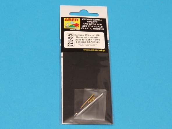 Aber 72L-55 German 105mm barrel for LeFH 18 “Wespe” 1/72 – image 4