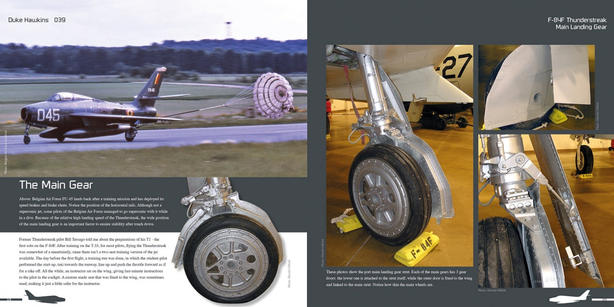 HMH Publications DH-039 Republic F-84 F Thunderstreak - Aircraft in Detail 039 (English Version) – zdjęcie 4