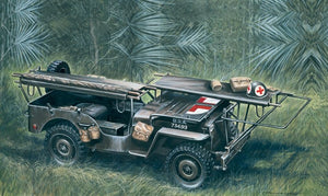 Italeri 0326 1.4 ton. 4 4 AMBULANCE JEEP 1/35