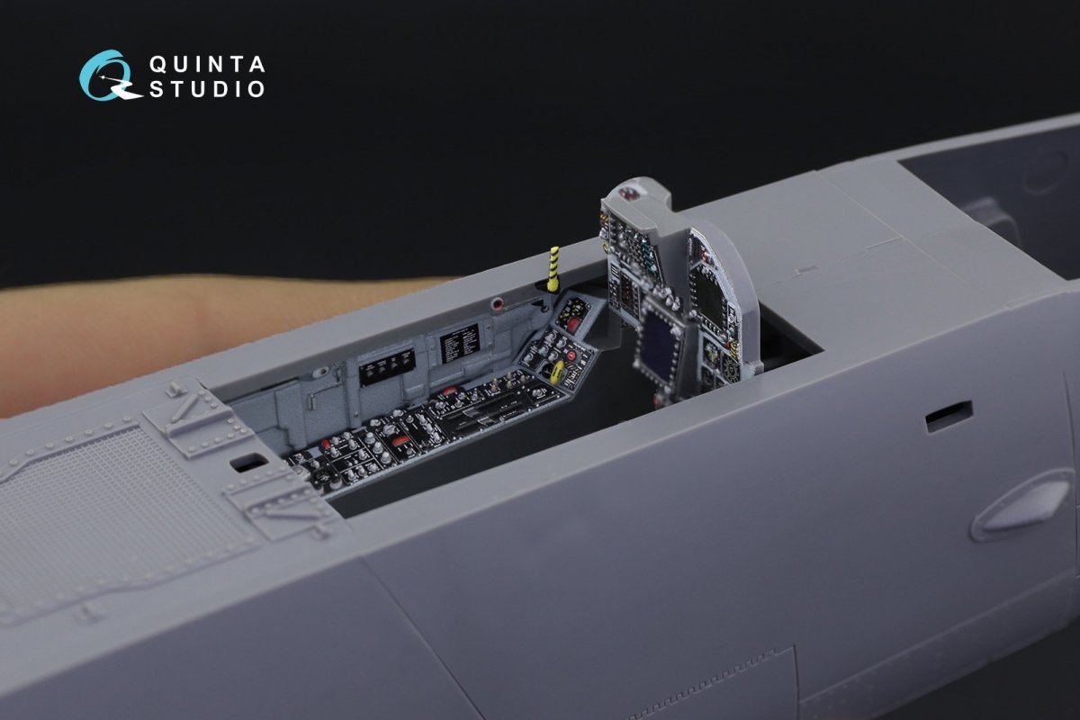 Quinta Studio QD32101 F/A-18C Early 3D-Printed &amp;amp; coloured Interior on decal paper (for Academy kit) 1/32 – zdjęcie 5