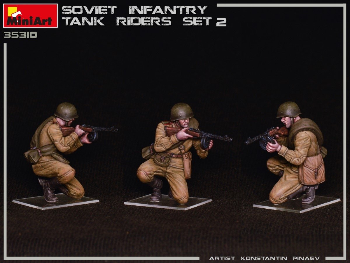 MiniArt 35310 SOVIET INFANTRY TANK RIDERS SET 2 1/35 – zdjęcie 4