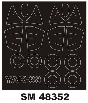 Montex SM48352 Yak-38 HOBBY BOSS