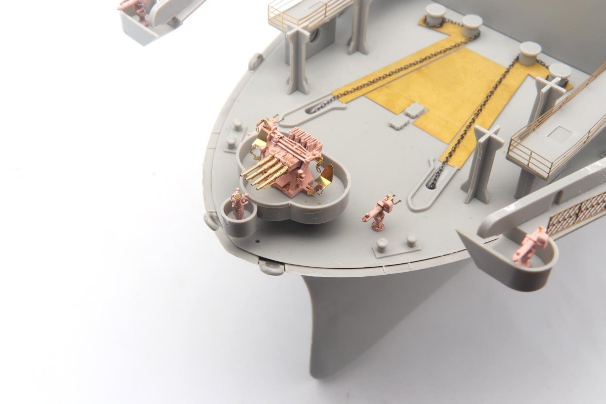 MK1 Design MD-20022 USS CV-6 Enterprise DX with Full Wooden Deck for Trumpeter 1/200 – zdjęcie 2