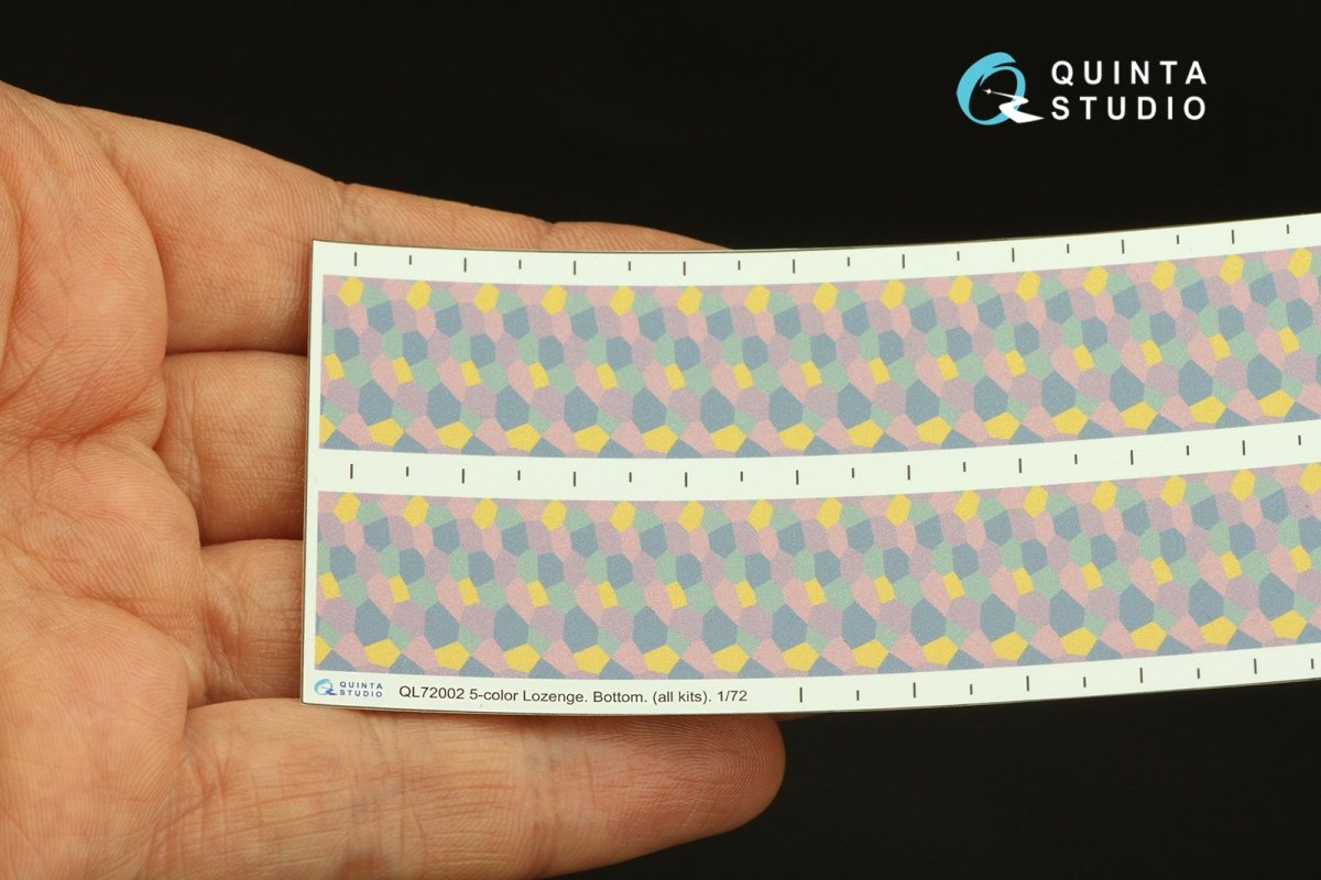 Quinta Studio QL72002 German WWI 5-Colour Lozenge (lower surface) 1/72 – zdjęcie 2