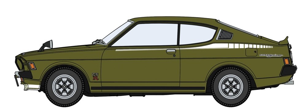 Hasegawa 20554 Mitsubishi Galant GTO 2000GSR Late Version w/Rear Spoiler 1/24 – zdjęcie 5