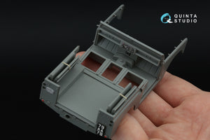 Quinta Studio QDS-35139 Land Rover 88 series II family 3D-Printed &amp; coloured Interior on decal paper (AK Interactive) (Small version) 1/35