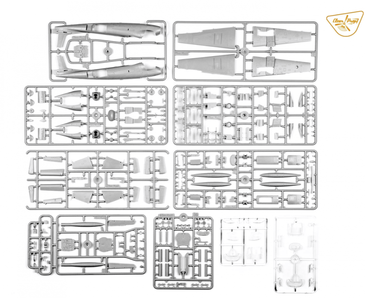Clear Prop! CP72038 OV-1B Mohawk &amp;quot;Pilot School&amp;quot; ADVANCED KIT 1/72 – immagine 10