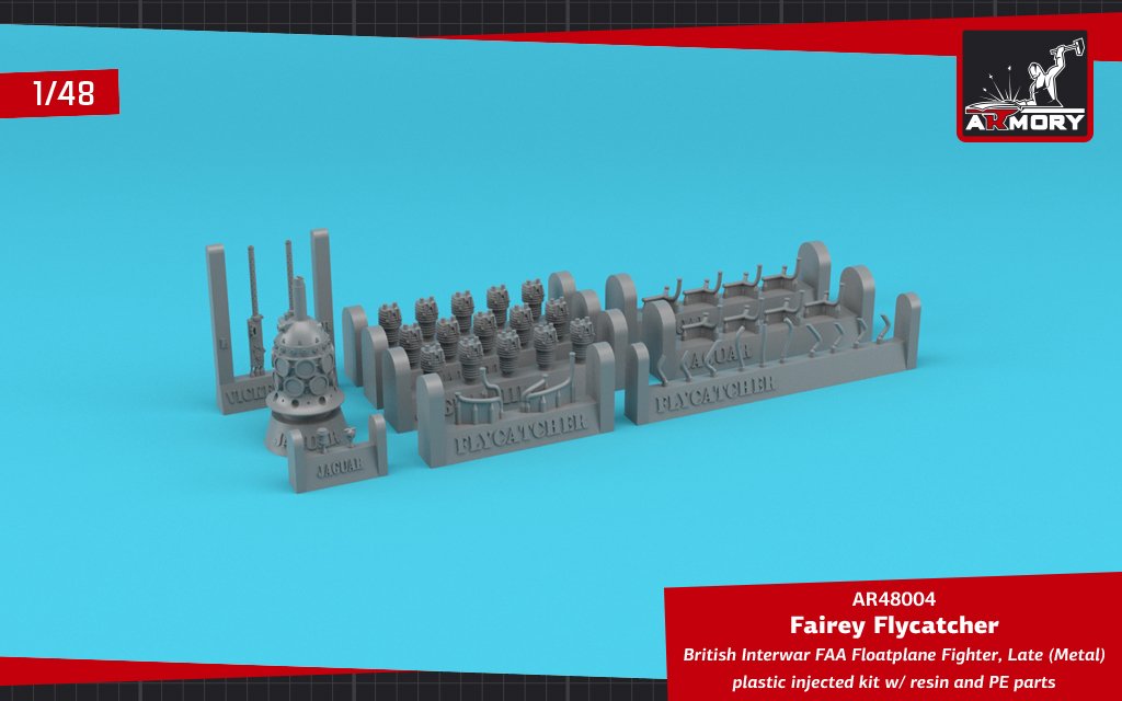Armory Models 48004 Fairey Flycatcher British Interwar FAA Floatplane Fighter, Late (Metal) 1/48 – zdjęcie 28