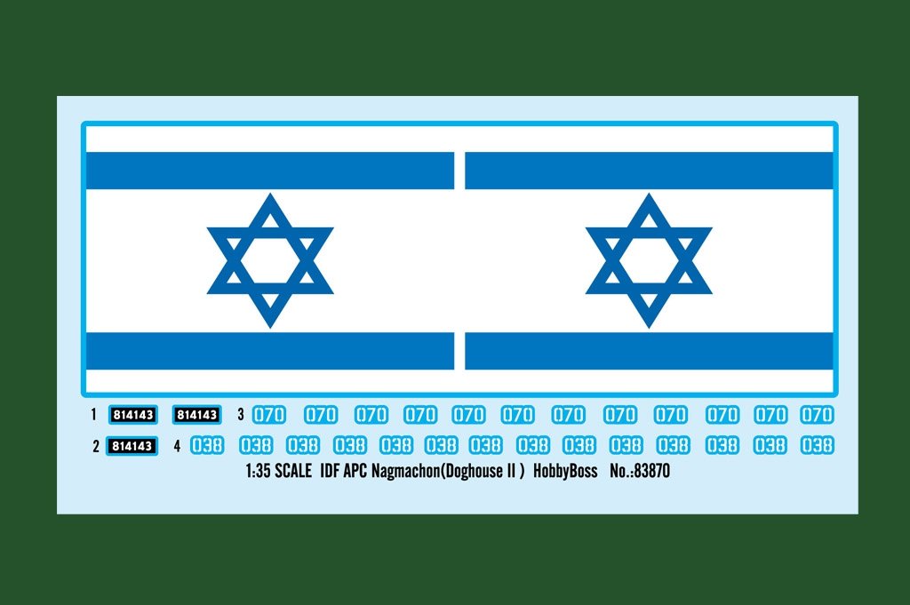Hobby Boss 83870 IDF APC Nagmachon Doghouse II – zdjęcie 3