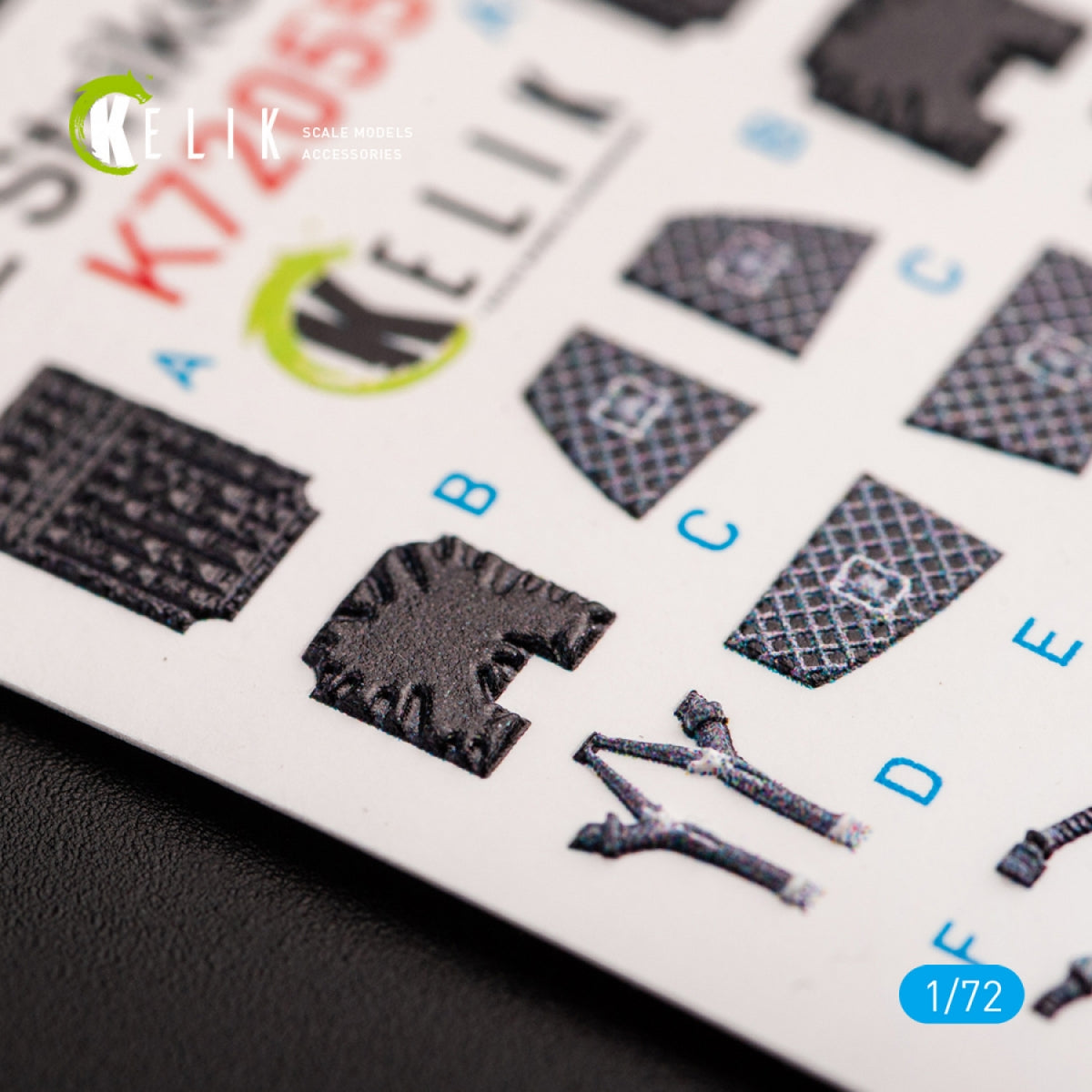 KELIK K72055 F-15E STRIKE EAGLE - INTERIOR 3D DECALS FOR REVELL KIT 1/72 – zdjęcie 9