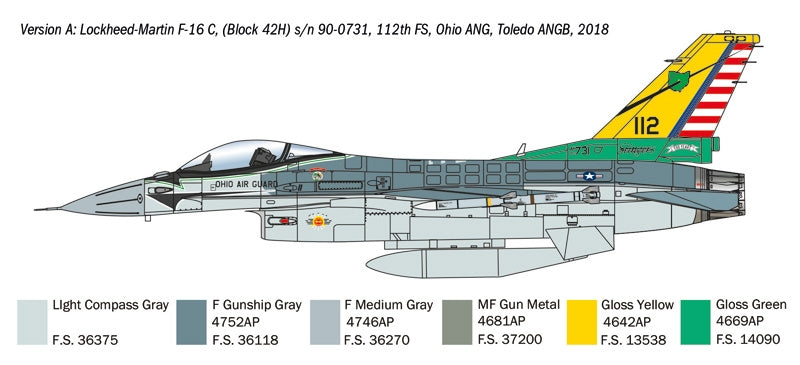 Italeri 35105 F-16C Fighting Falcon - WAR THUNDER 1/48 – zdjęcie 19