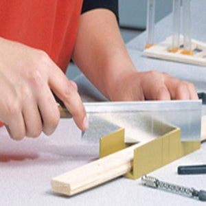 Modelcraft PSA35-260 Miter Box (Aluminum) For use with Razor Saws (140mm) – image 4