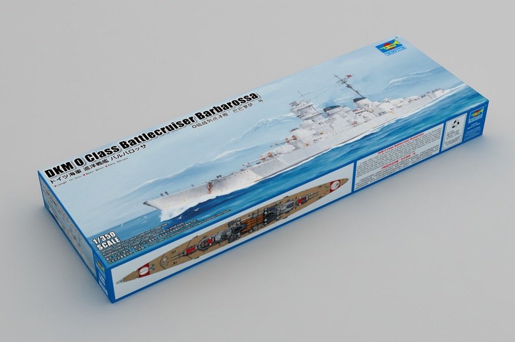 Trumpeter 05370 DKM O Class Battlecruiser Barbarossa 1/350 – image 2