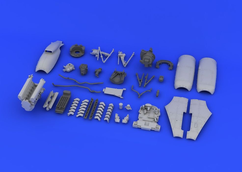 Eduard 648200 Spitfire Mk. VIII engine 1/48 (EDUARD) – zdjęcie 7