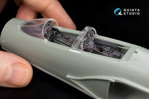 Quinta Studio QDS+48495 F-4D late Phantom II 3D-Printed &amp;amp; coloured Interior on decal paper (Academy) (Small version) (with 3D-printed resin parts) 1/48 – zdjęcie 10