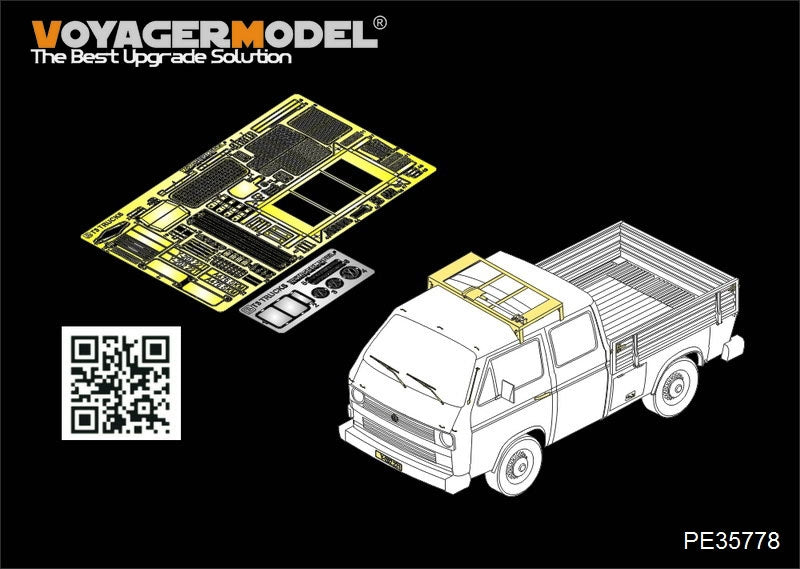 Voyager Model PE35778 Morden German T3 Transporter Trucks For TAKOM 2014 1/35