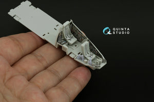 Quinta Studio QD+72185 Mi-24V NATO 3D-Printed &amp;amp; coloured Interior on decal paper (Hobby Boss/ARK Models) (with 3D-printed resin parts) 1/72 – zdjęcie 10