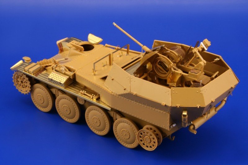Eduard 36046 Flakpanzer 38 (Gepard) exterior 1/35 Italeri – zdjęcie 11