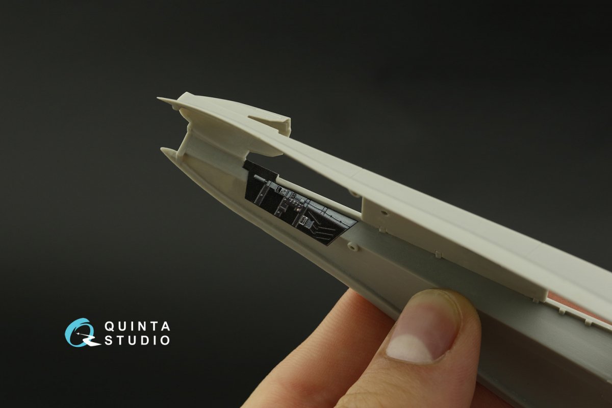 Quinta Studio QD48280 F/A-18C late 3D-Printed &amp;amp; coloured Interior on decal paper (HobbyBoss) 1/48 – zdjęcie 7